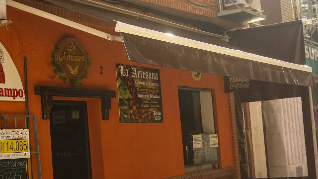 cafetería La artesana