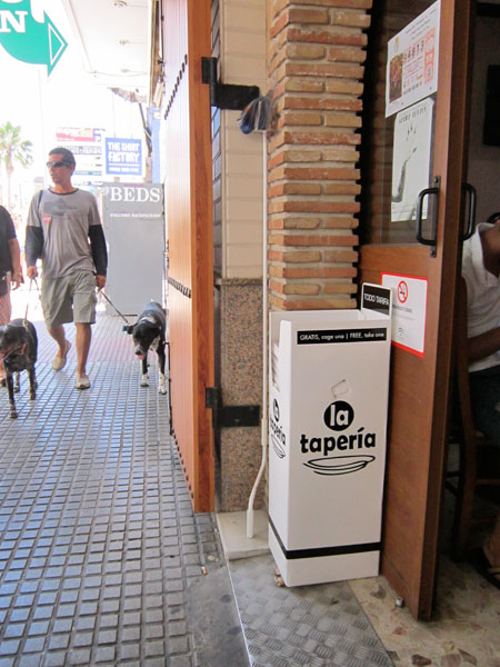 la taperia tarifa